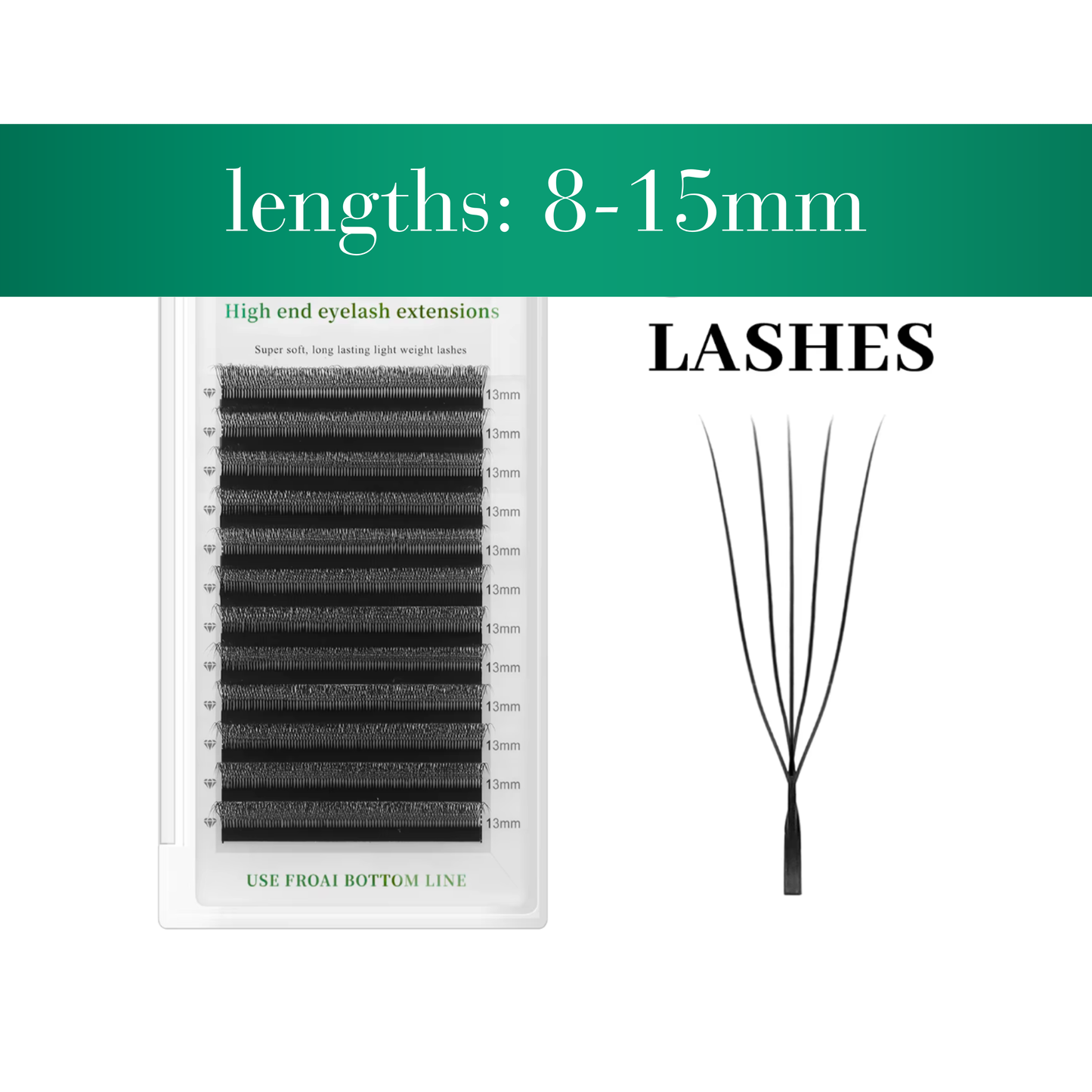 No 9 - 5D Star Eyelash Extension ✅ FULL set