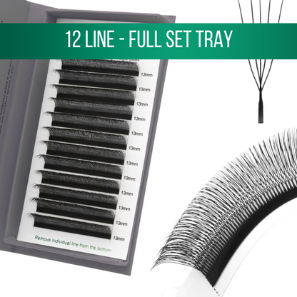 No 9 - 5D Star Eyelash Extension ✅ FULL set