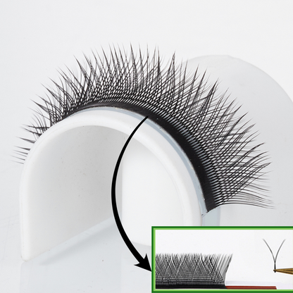 No 1 - 2D Simple BeautY Eyelash Extension ✅ FULL set