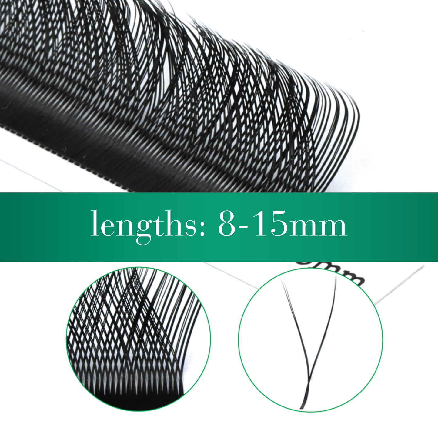 No 2 - 2D EXTRA double Moon Eyelash Extension ✅ FULL set