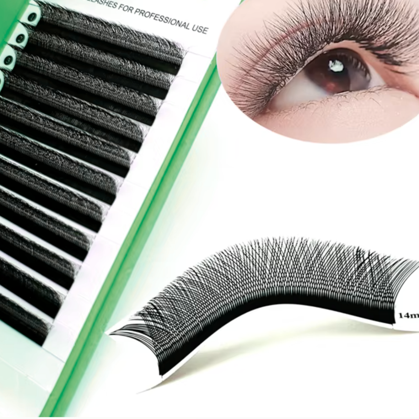 No 1 - 2D Simple BeautY Eyelash Extension ✅ FULL set