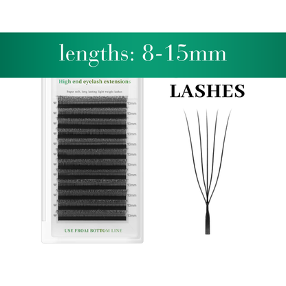 No 9 - 5D Star Eyelash Extension ✅ FULL set