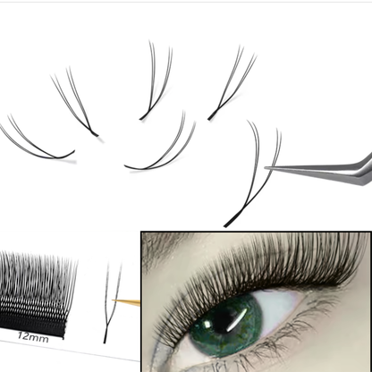 No 3 - 2D Star Eyelash Extension ✅ FULL set