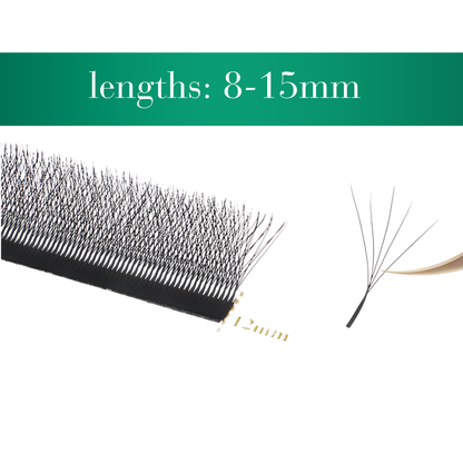 No 8 - 5D (W) Eyelash Extension ✅ FULL set
