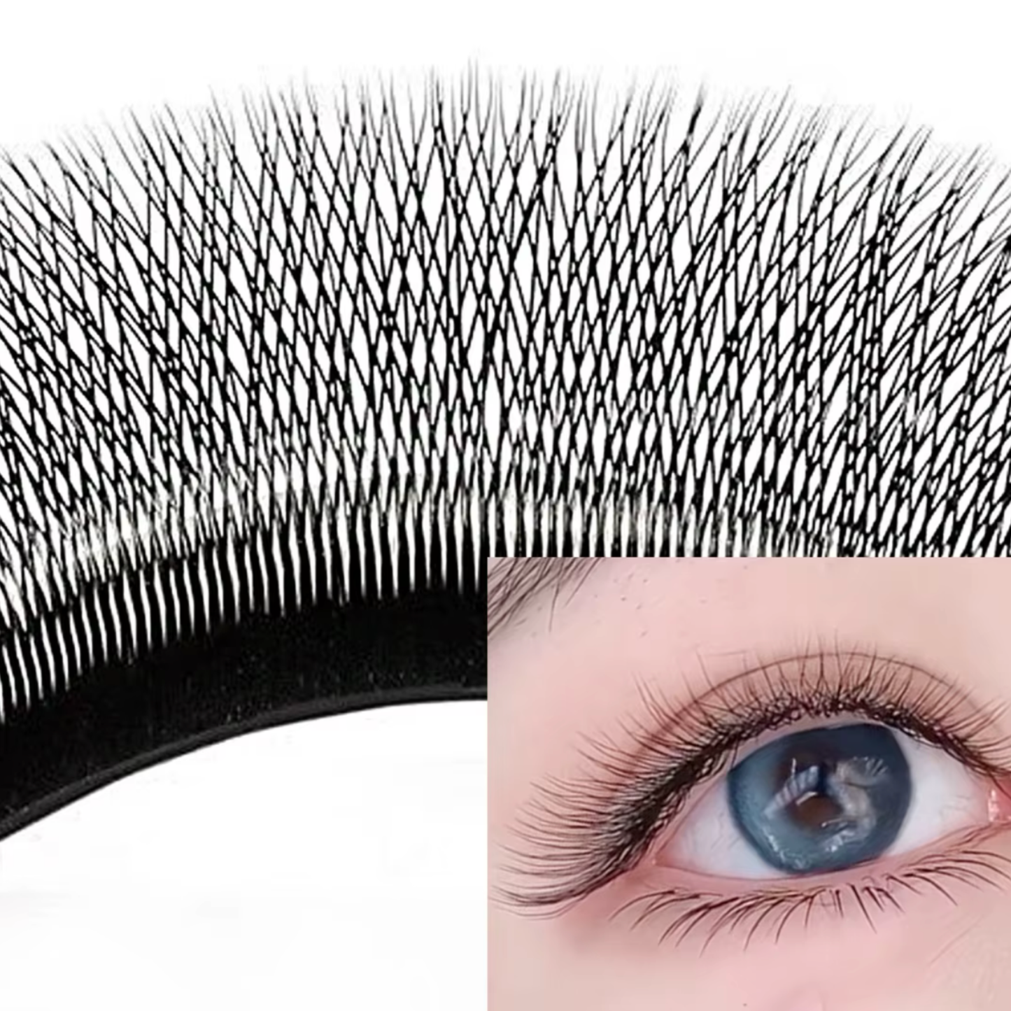 No 7 - 4D Star Eyelash Extension ✅  FULL set