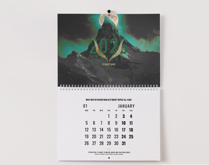 Beauty Horns Calendar 2026