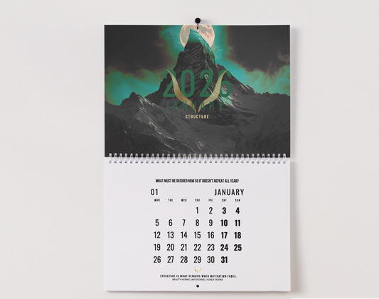 Beauty Horns Calendar 2026